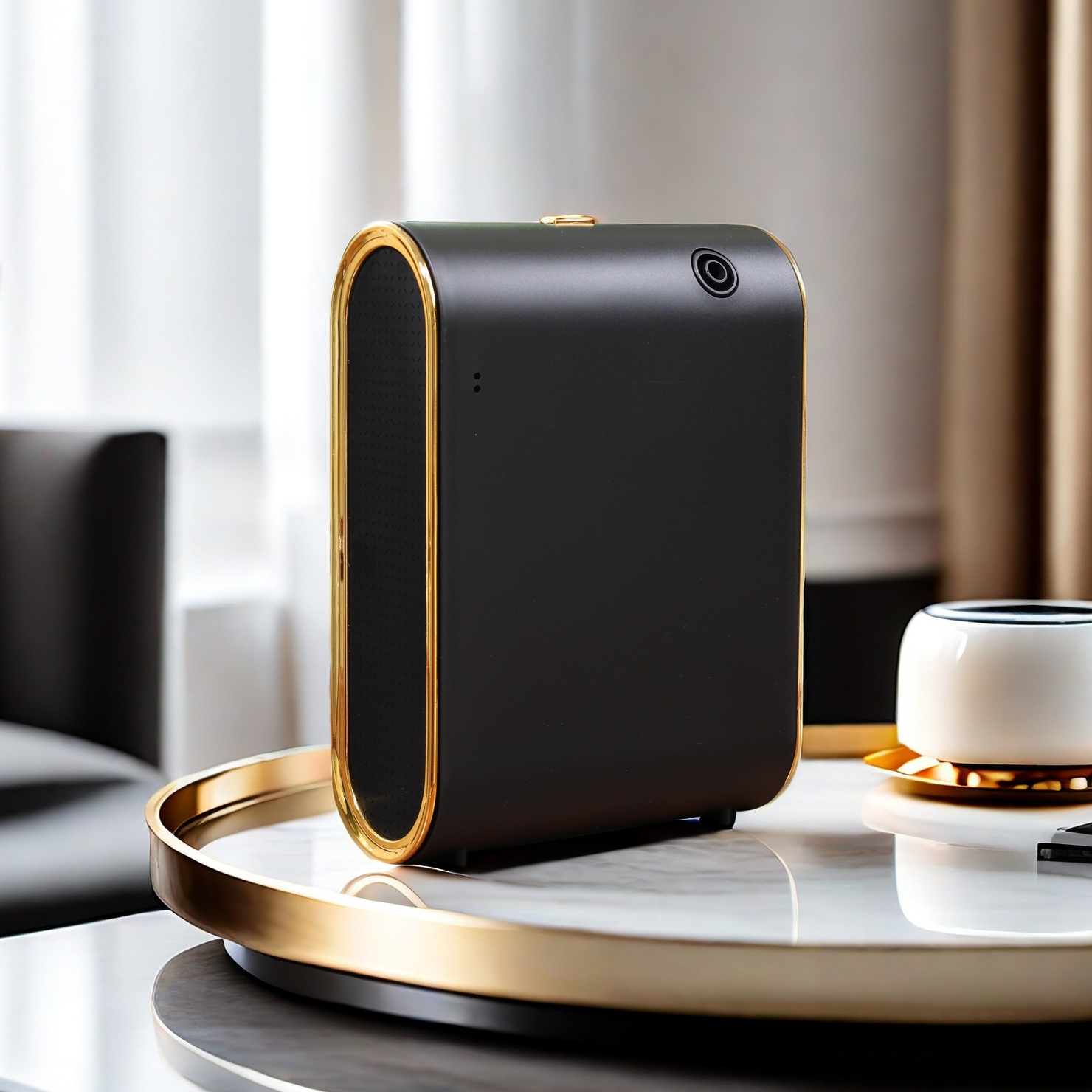 Waterless Essential Oil Diffuser | 350ml Large Capacity | Bluetooth Smart Control | Hotel Collection