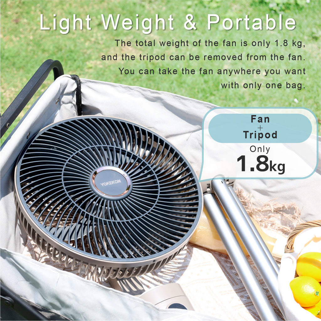 Oscillating Standing Fan, Outdoor Fan for Patios 37” High Floor Fan|FS300