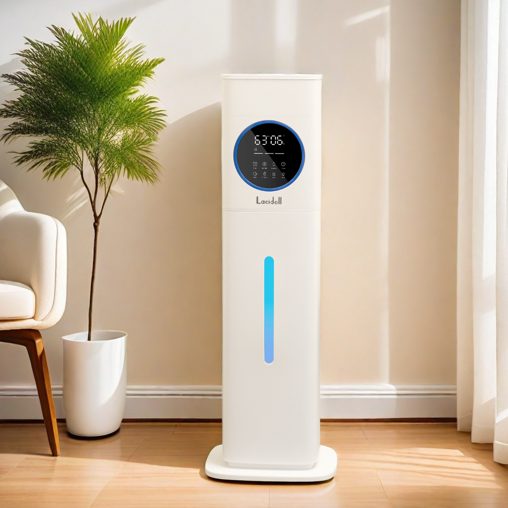 2.1 Gal Bedroom Humidifier with Night Light | 2303A | LACIDOLL