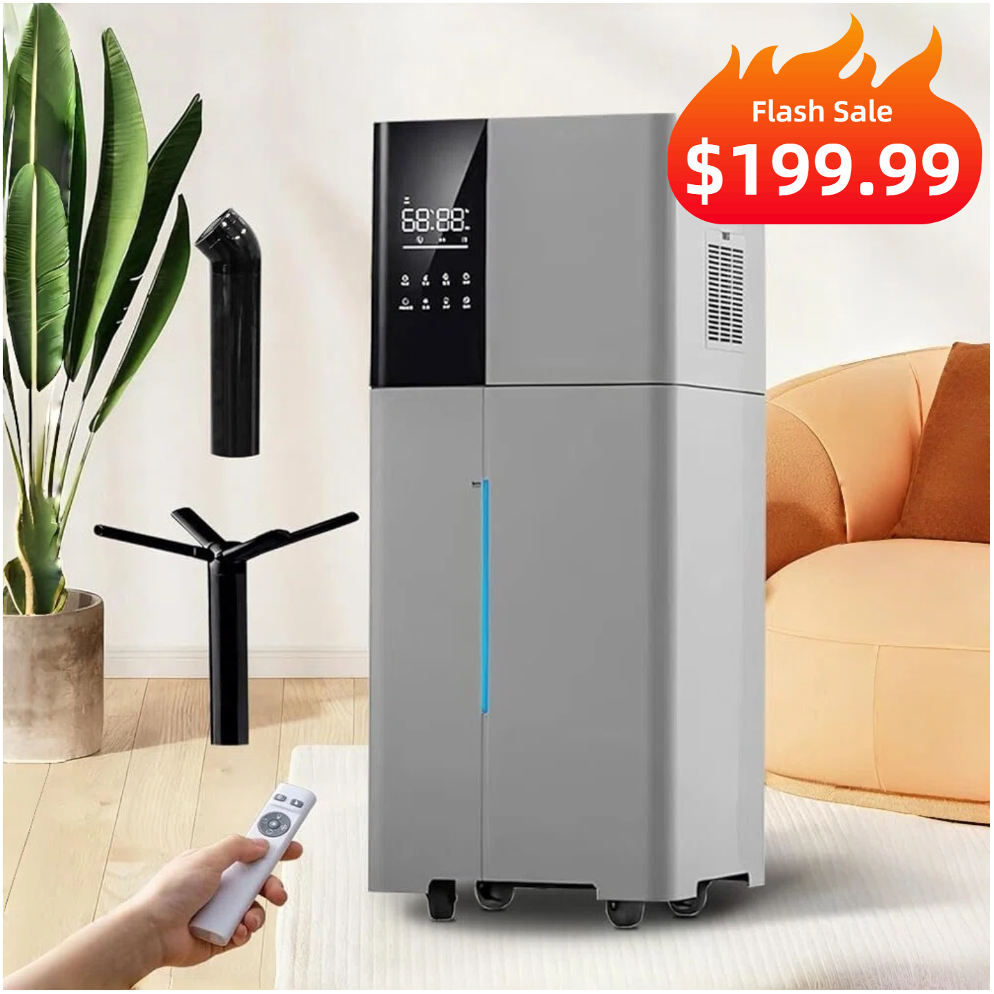 6.8 Gal Whole House Humidifier for Large Room | 2106 | LACIDOLL