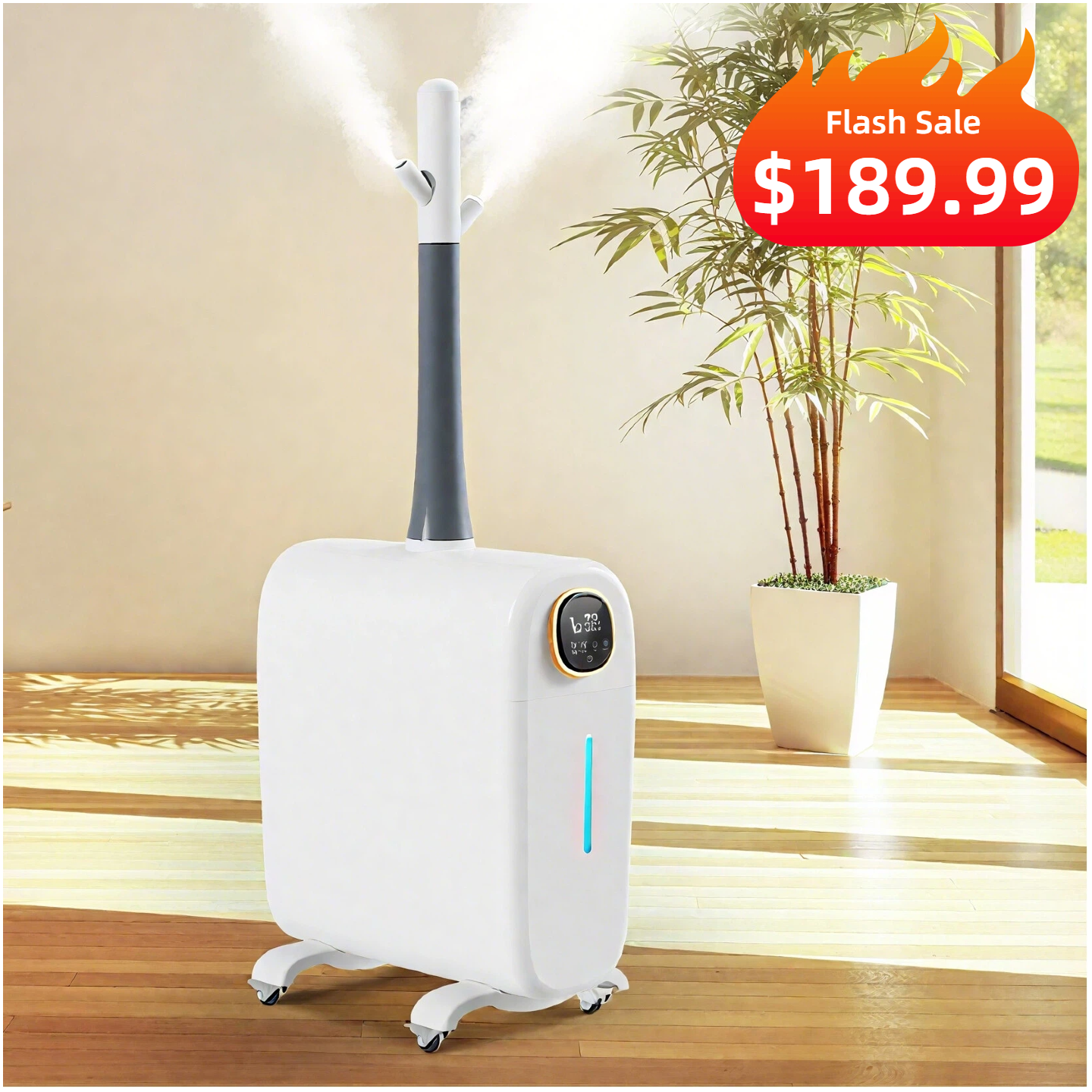 6.6 Gal Whole-House Cool Mist Humidifier | J39 | LACIDOLL