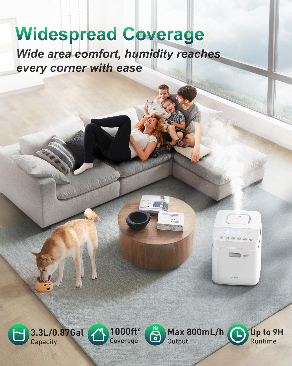 Stainless Steel Warm Mist Humidifier | 01