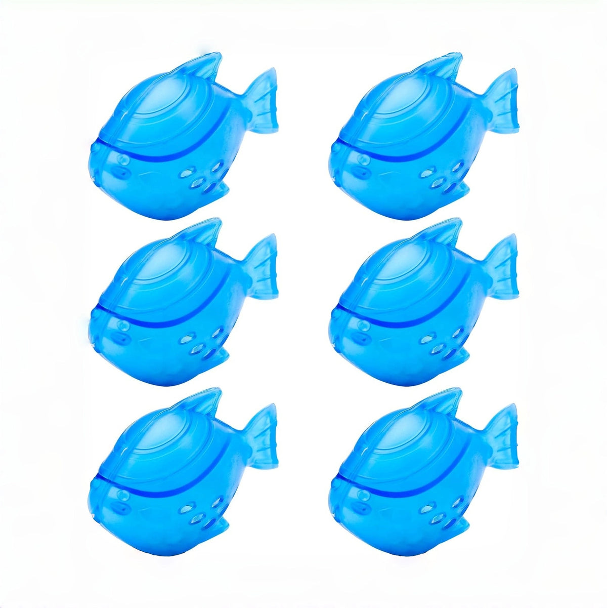 6 Pack Universal Humidifier Cleaner Fish – Compatible with All Lacidoll Ultrasonic Humidifiers, Purifies Water, Prevents Scale & Hard Water Build-Up, Blue