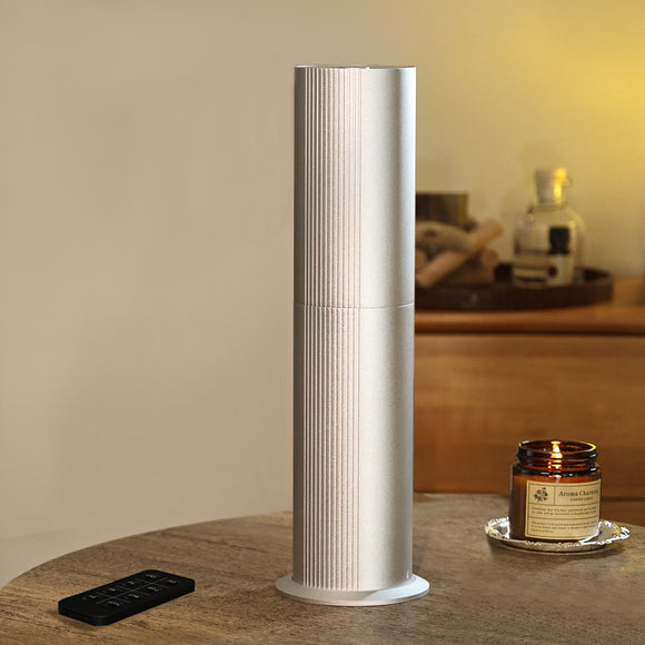 Bluetooth Waterless Diffuser, Essential Oil Diffuser for Home with Cold Air Tech 100ML, 2000 sq. ft Coverage Scent Diffuser for Large Room, Office, Spa, APP and Remote Control, Silver