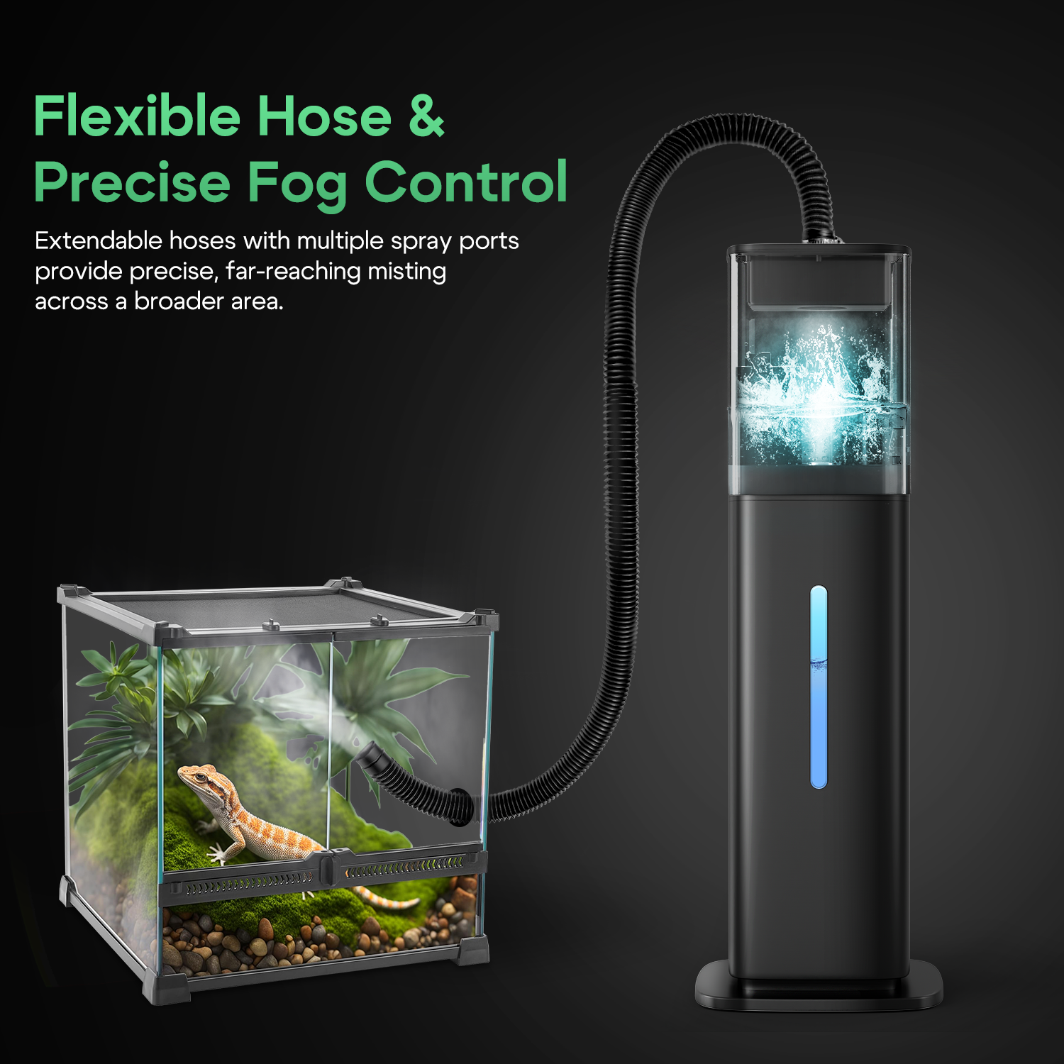 2.1Gal Plant Humidifier with Temp & Humidity Probe | 2303P | LACIDOLL