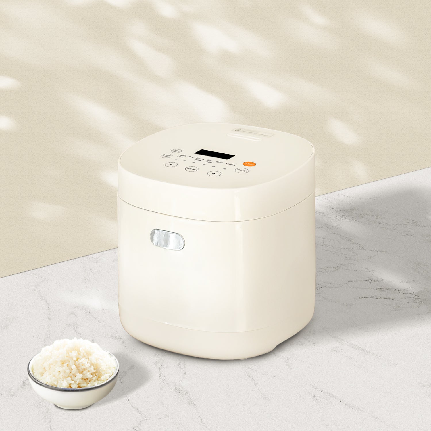 Rice Cooker Small, 3-Cup Uncooked / 6-Cup Cooked|15A
