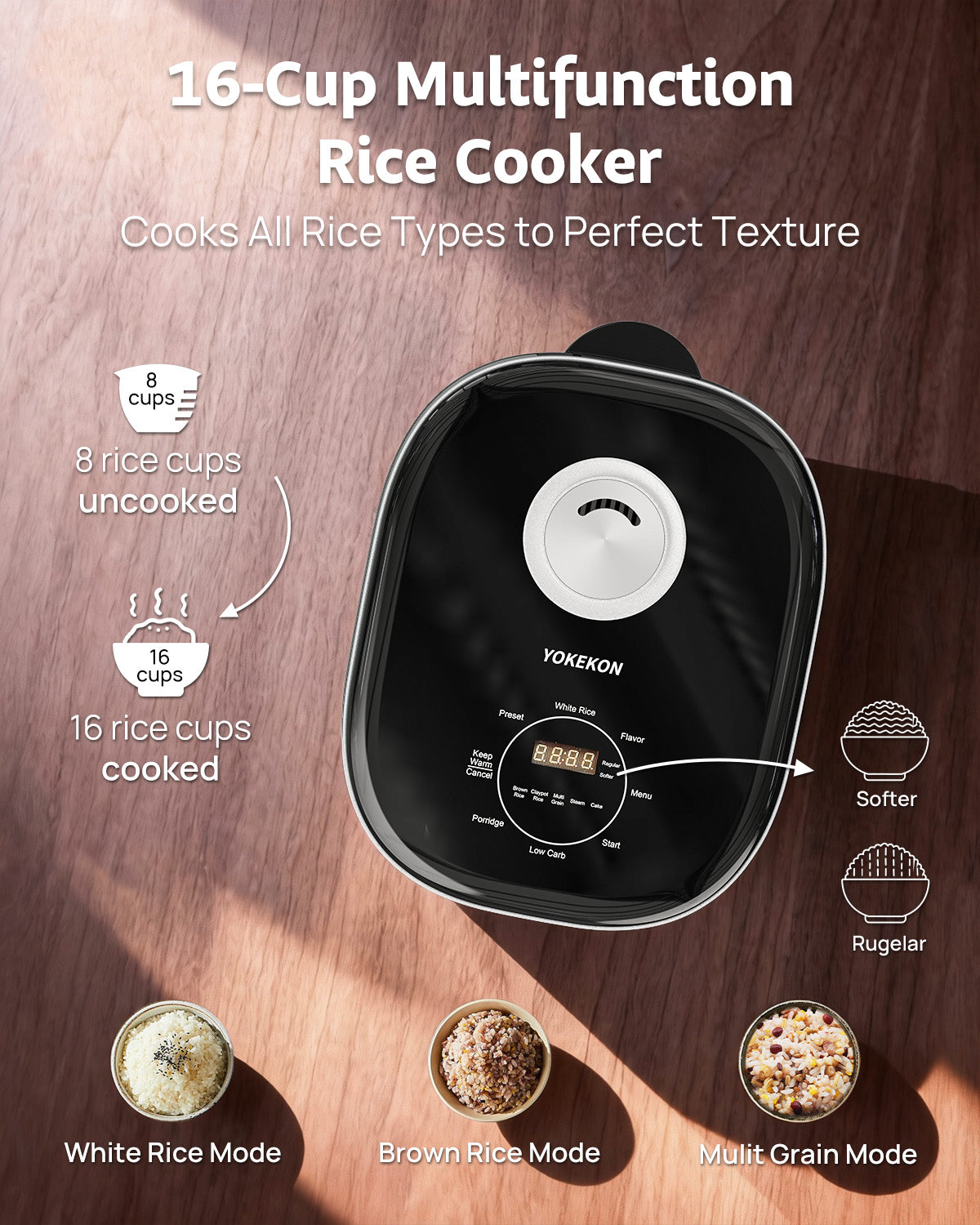Rice Cooker Stainless Steel Inner Pot PFAS-Free | 501