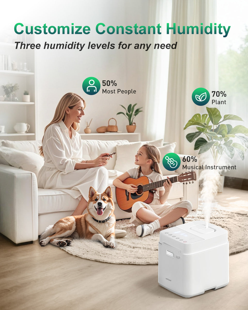 Stainless Steel Warm Mist Humidifier | 01