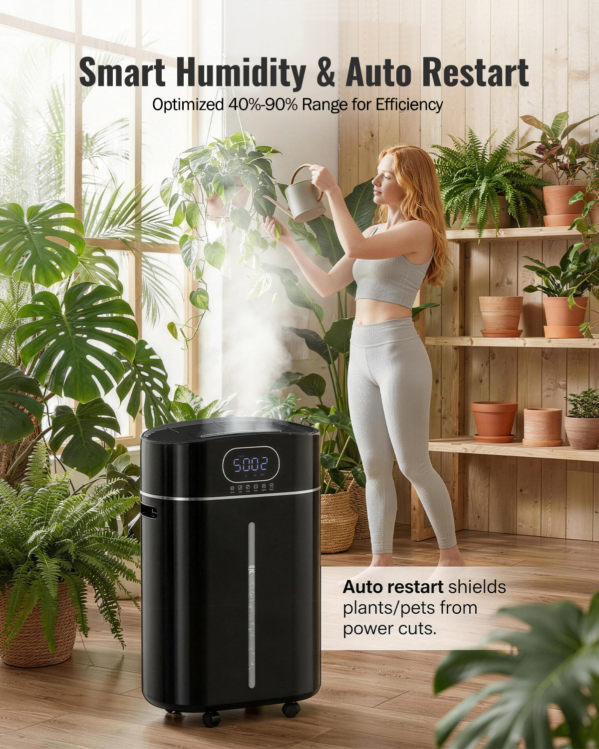 4.2Gal/16L Cool and Warm Mist Humidifier|305