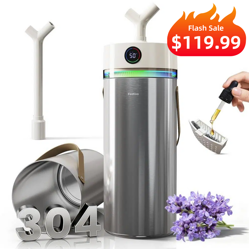 Stainless Steel Humidifier, 8L/2.1Gal Cool Mist Humidifiers|01098