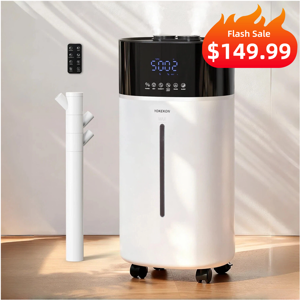 Cool and Warm Mist Humidifier Large Room 18L Humidifiers|303