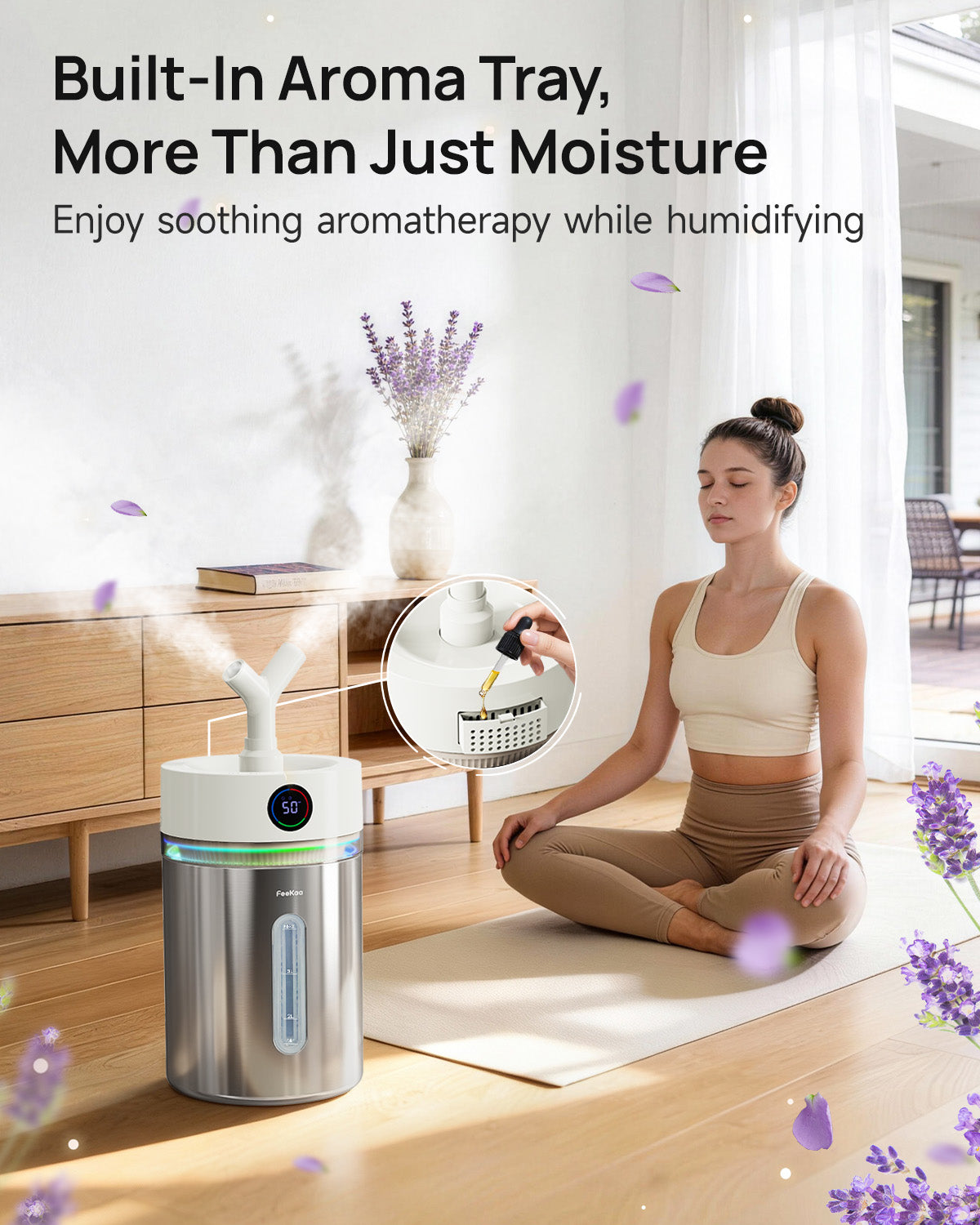 Stainless Steel Humidifier, 4L Cool Mist|01094