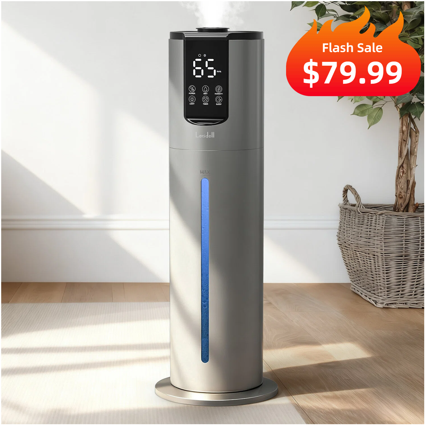 2.1Gal/8L Humidifiers for bedroom, large room up to 500 sq ft | 901