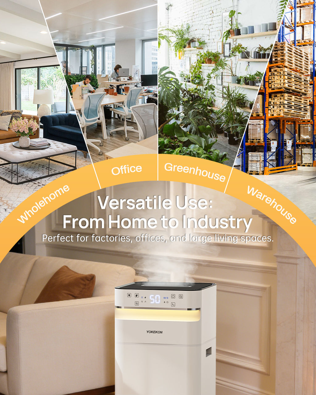 Humidifier Large Room 22L/5.8gal|K63