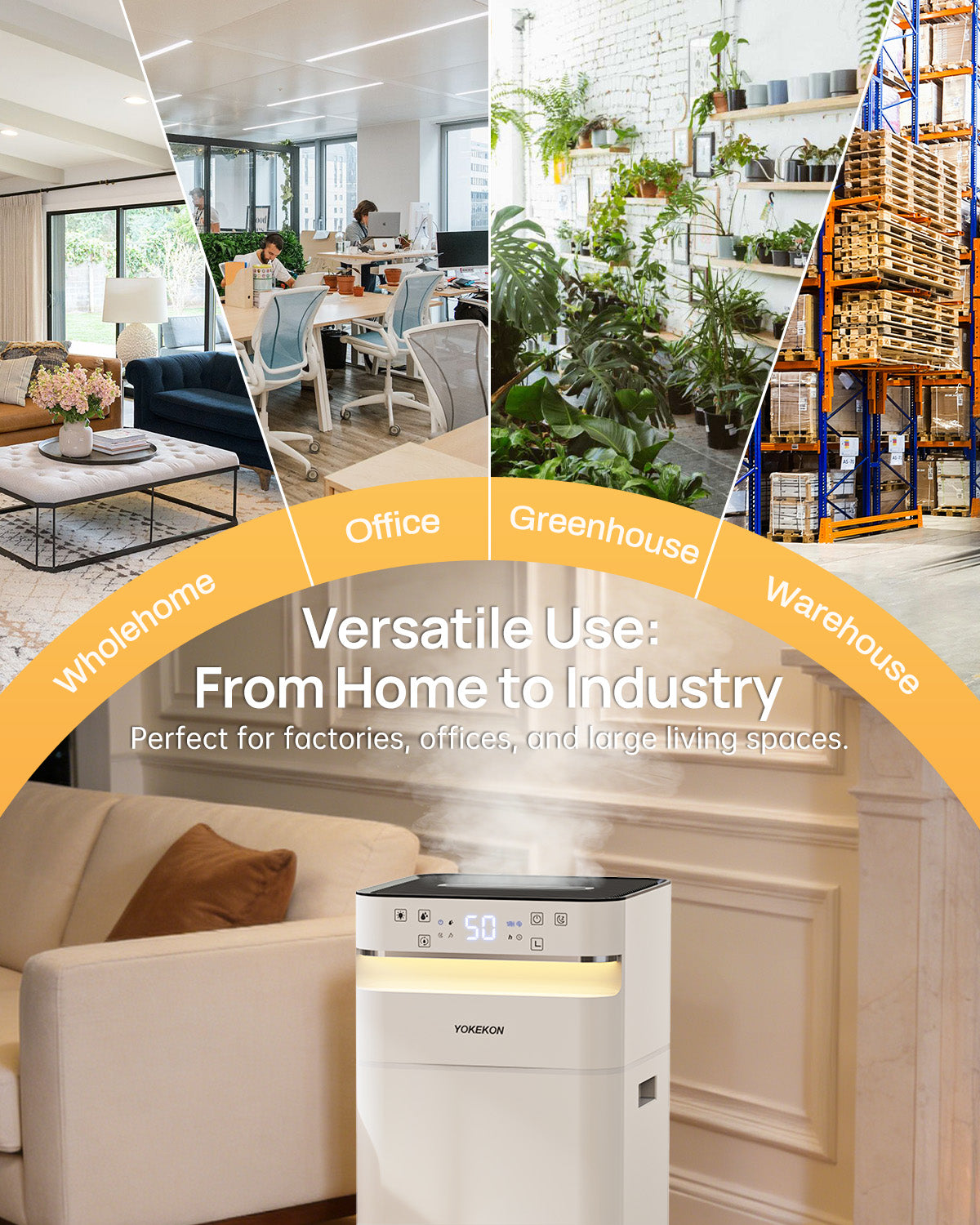Humidifier Large Room 22L/5.8gal|K63