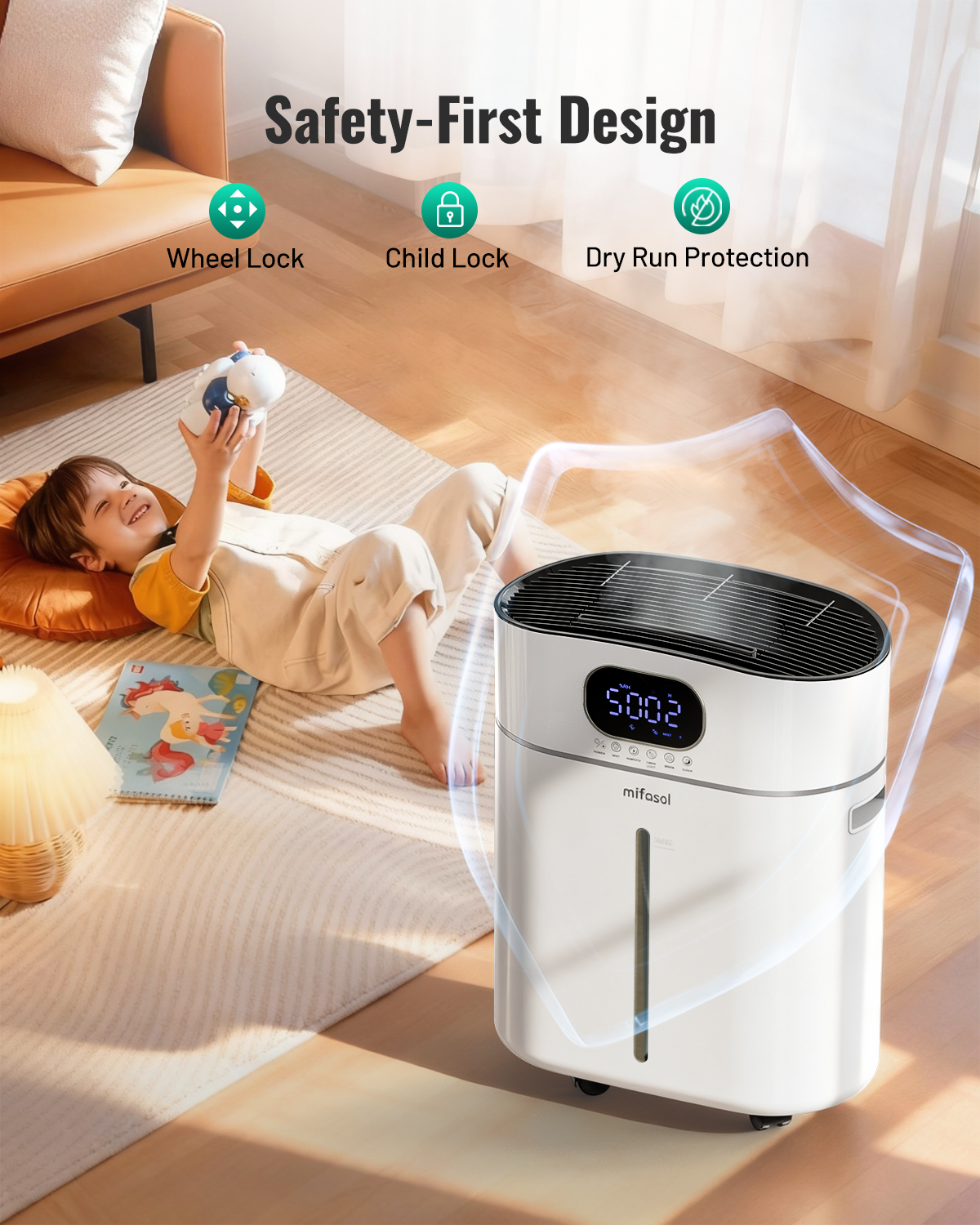 Humidifier Large Room Warm and Cool Mist|305