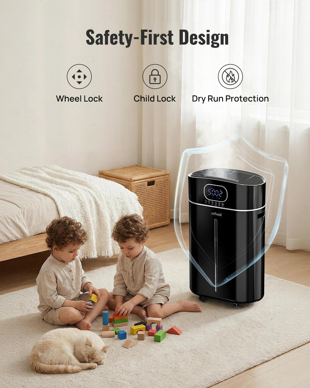 4.2Gal/16L Cool and Warm Mist Humidifier|305