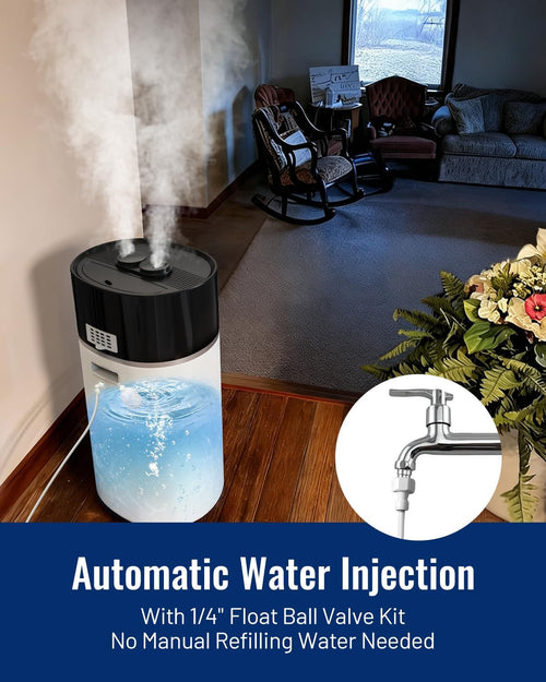 18L Humidifier Large Room 2500 sq ft,Water Auto Refill,Beige | 303ZD