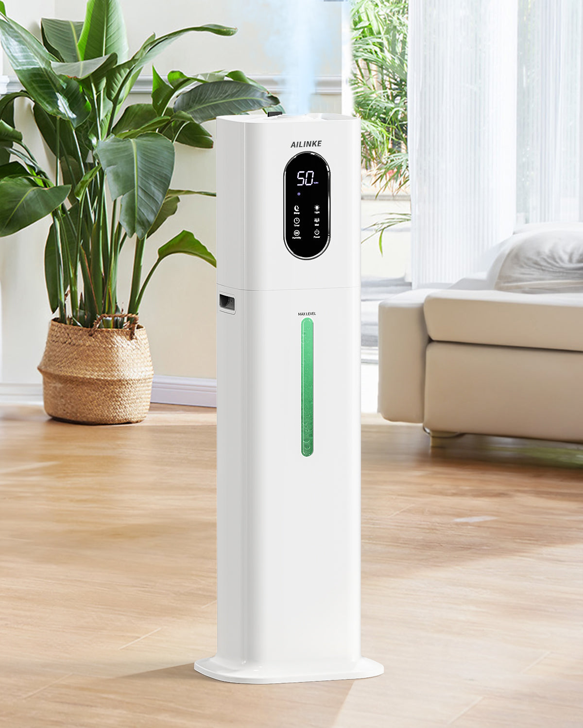 Humidifier Large Room Bedroom with Night Light, 2.1Gal(8L)|033C