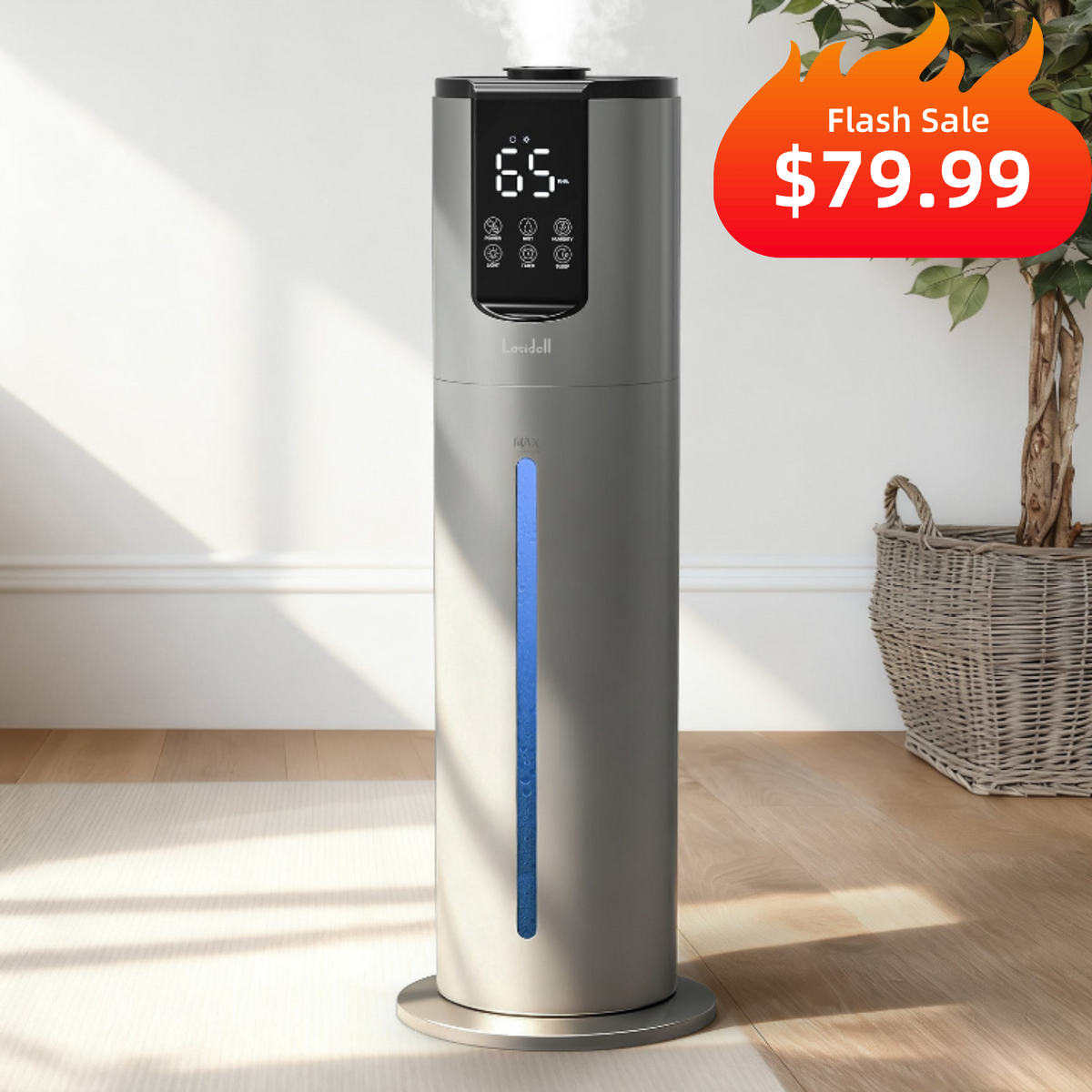 2.1Gal/8L Humidifiers for bedroom, large room up to 500 sq ft | 901