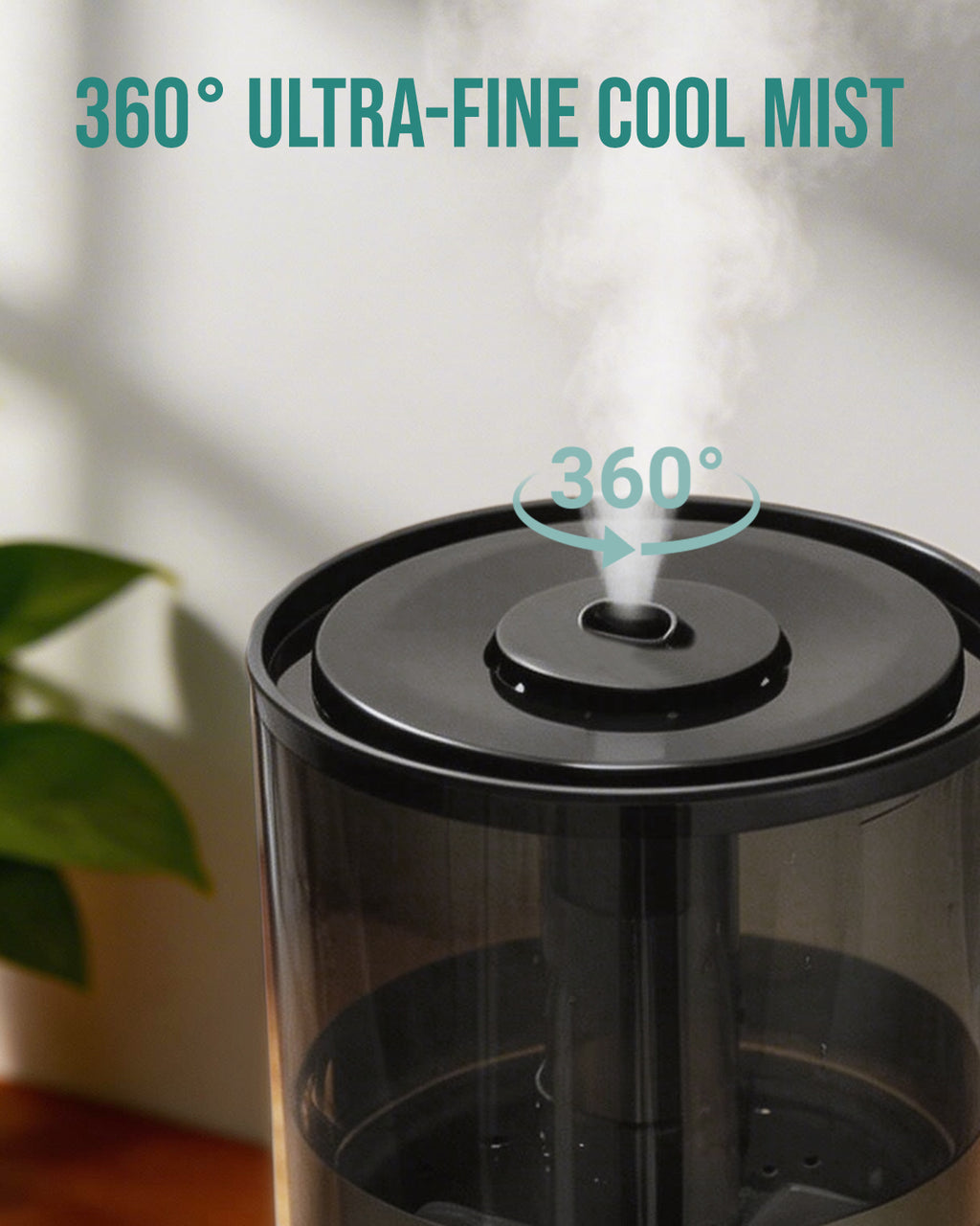 Humidifiers for Bedroom,1.06Gal(4L) Dishwasher Safe Design|22301