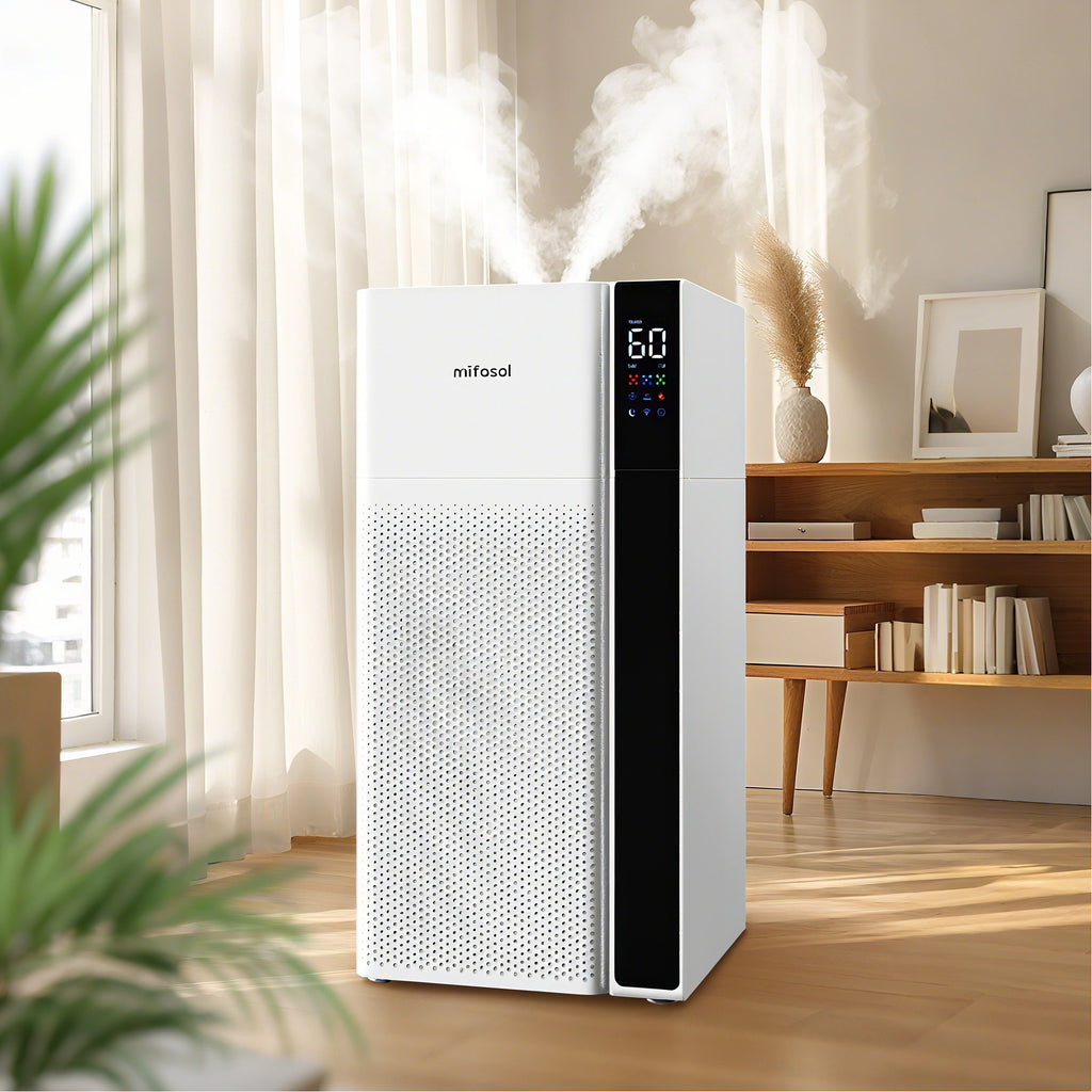 5.3 Gal Warm & Cool Mist Humidifier for Whole House | J18 | LACIDOLL