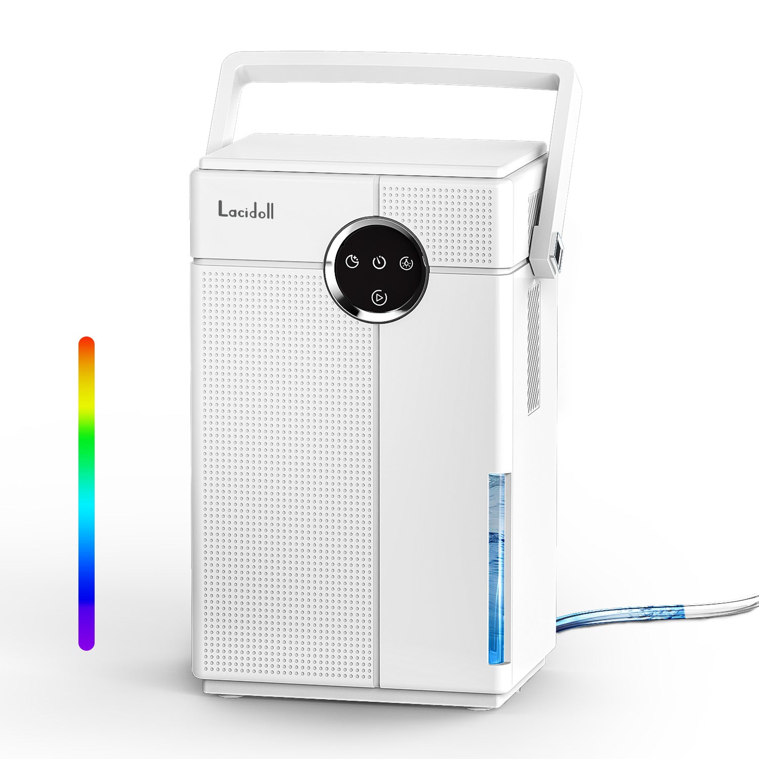 Small Dehumidifier with Drain Hose for Bathroom & Bedroom, 118oz | 07 | Lacidoll