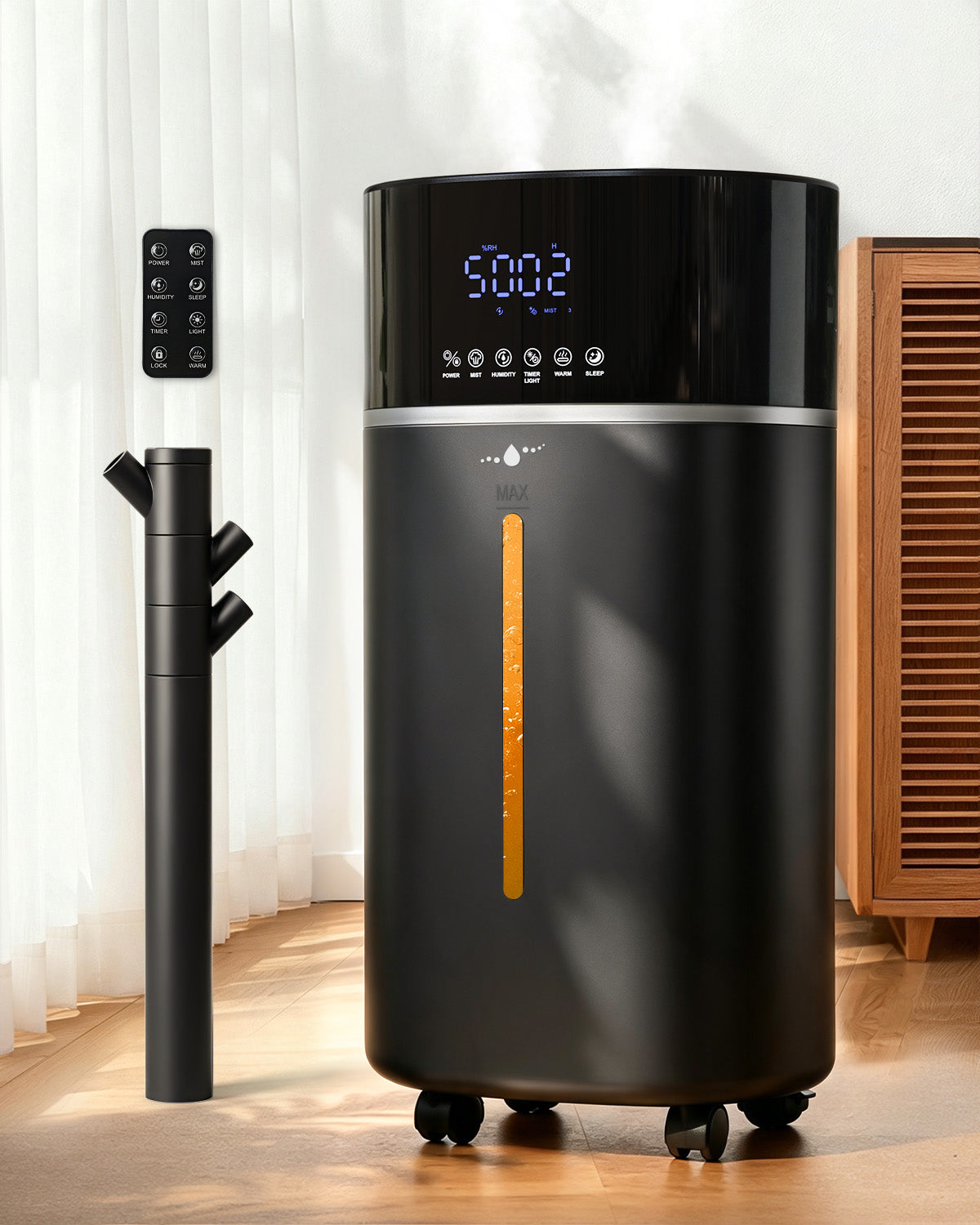 Cool and Warm Mist Humidifier Large Room 18L Humidifiers|303