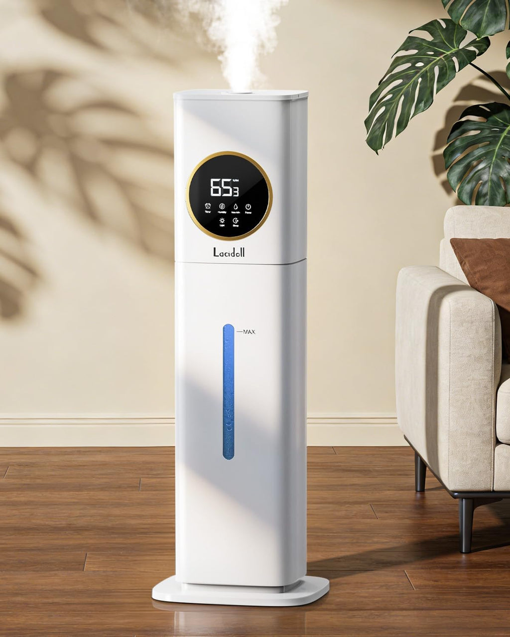 2.1 Gal Bedroom Humidifier with Night Light | 2303A | LACIDOLL