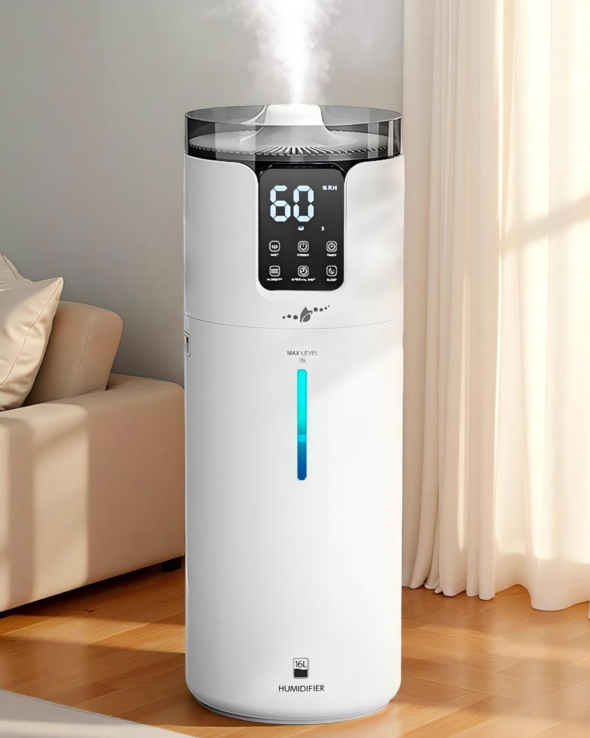 Large Room Humidifier 4.2Gal | Whole House Cool Mist