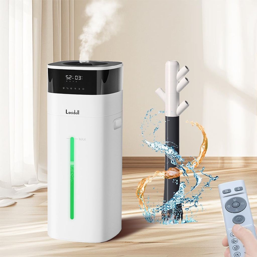 5.3 Gal Warm & Cool Mist Humidifier for Home | 2301J | LACIDOLL