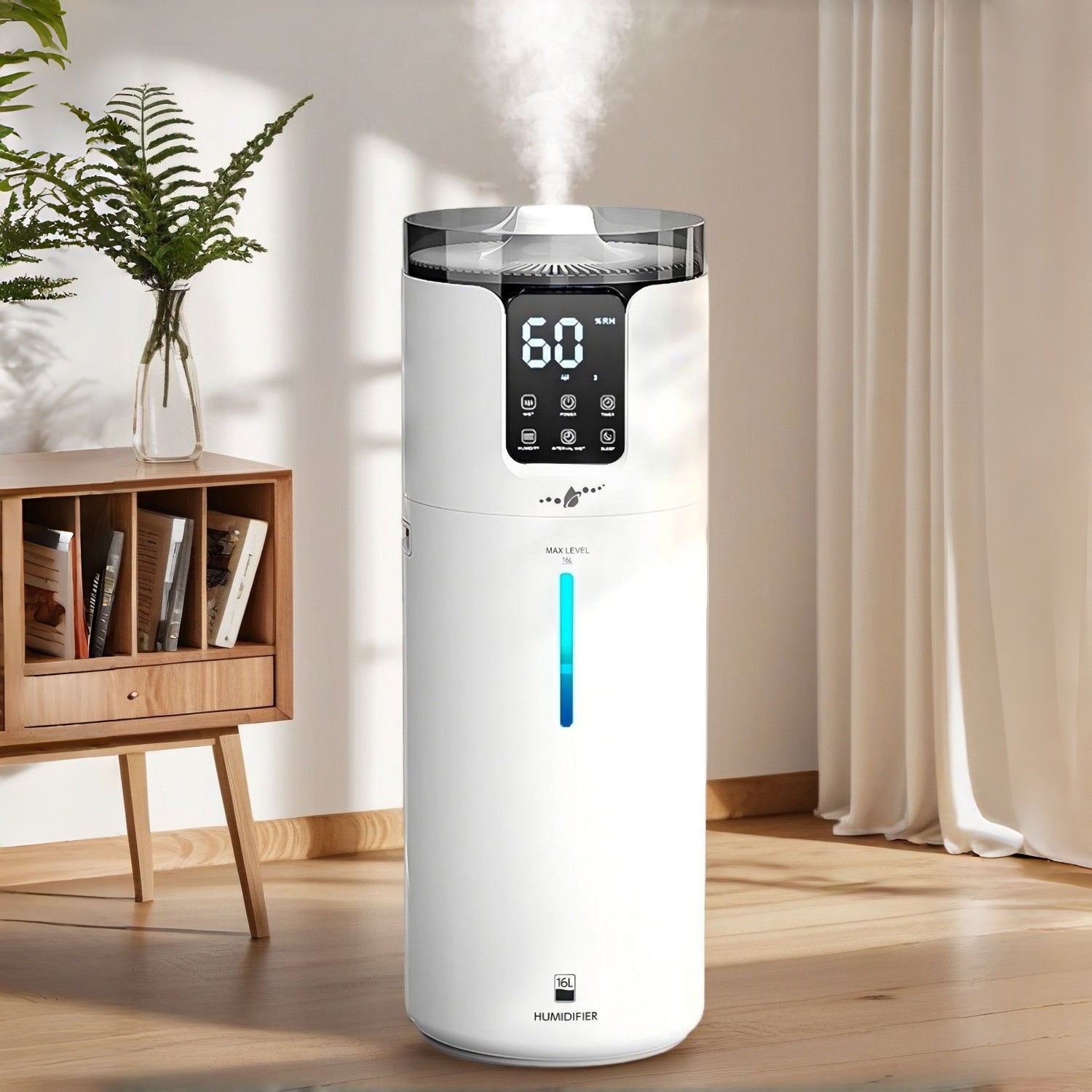 4.2 Gal Cool Mist Humidifier, Quiet & Smart | J19 | LACIDOLL