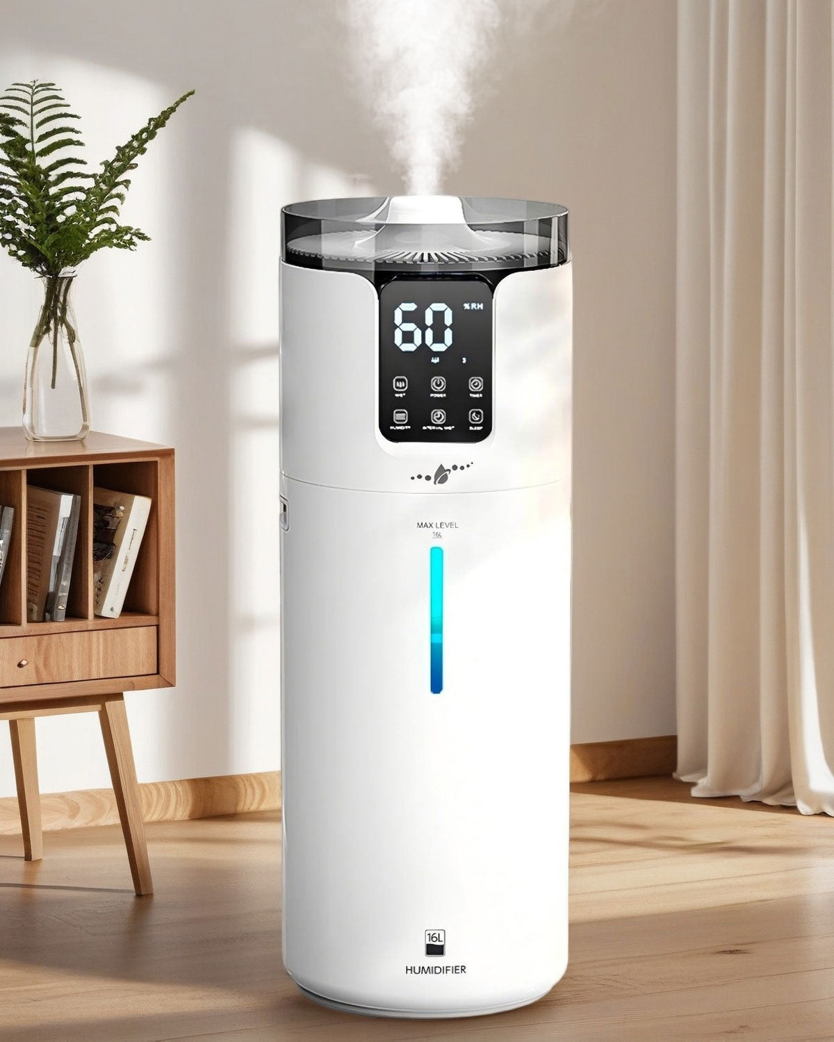 4.2 Gal Cool Mist Humidifier, Quiet & Smart | J19 | LACIDOLL