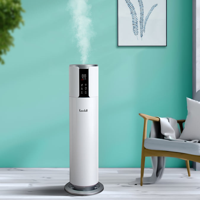 [LCD-011]2.1Gal/8L large humidifiers for home, Runs up to 24 Hours, Easy to Clean, with Essential Oils Tray Lacidoll