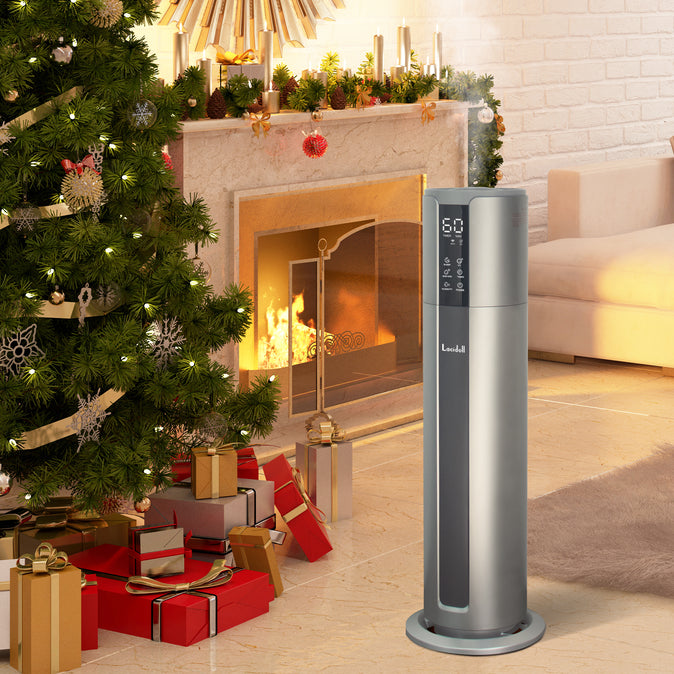 [LCD-022]2.1Gal/8L 500 sq.ft, Whole House style humidifier, Runs up to 48 Hours, Auto Shut-Off and Easy to Clean, Lacidoll